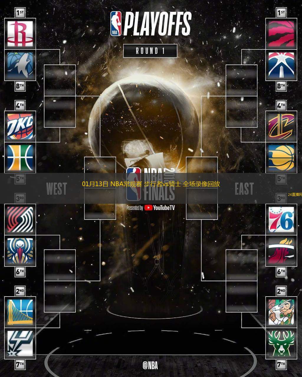 01月13日 NBA常規(guī)賽 步行者vs騎士 全場錄像回放